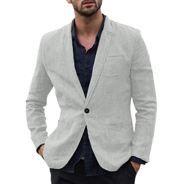 Light Cotton Business-Casual Jacket/Blazer