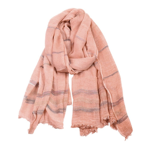 Cotton Linen Scarves for All Seasons