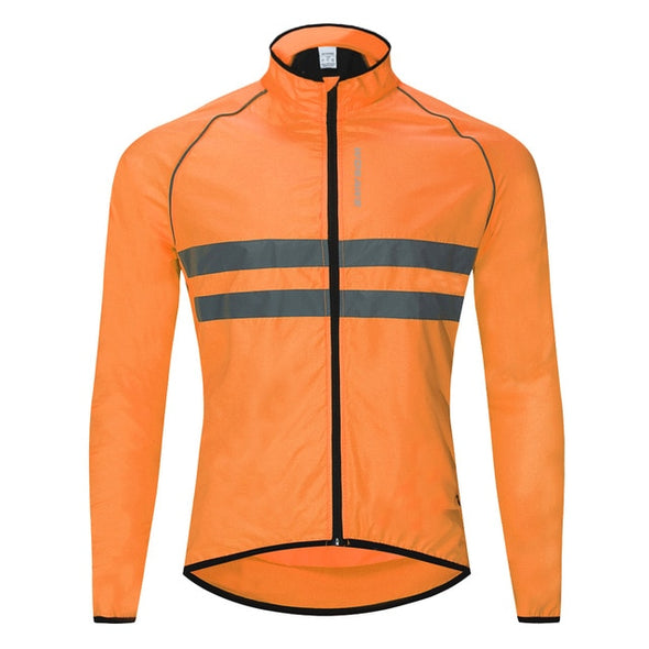 Windproof and Waterproof Hooded Jackets for Cycling, Jogging and for All Seasons