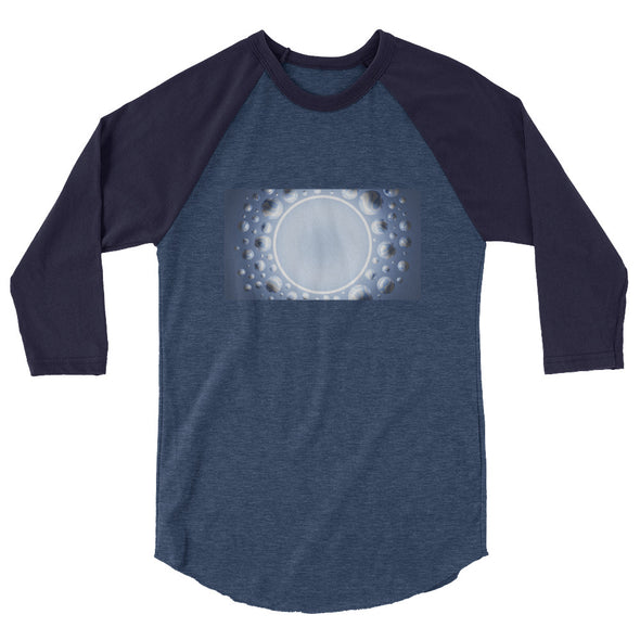 Circles and Bubbles 3/4 Unisex Shirt